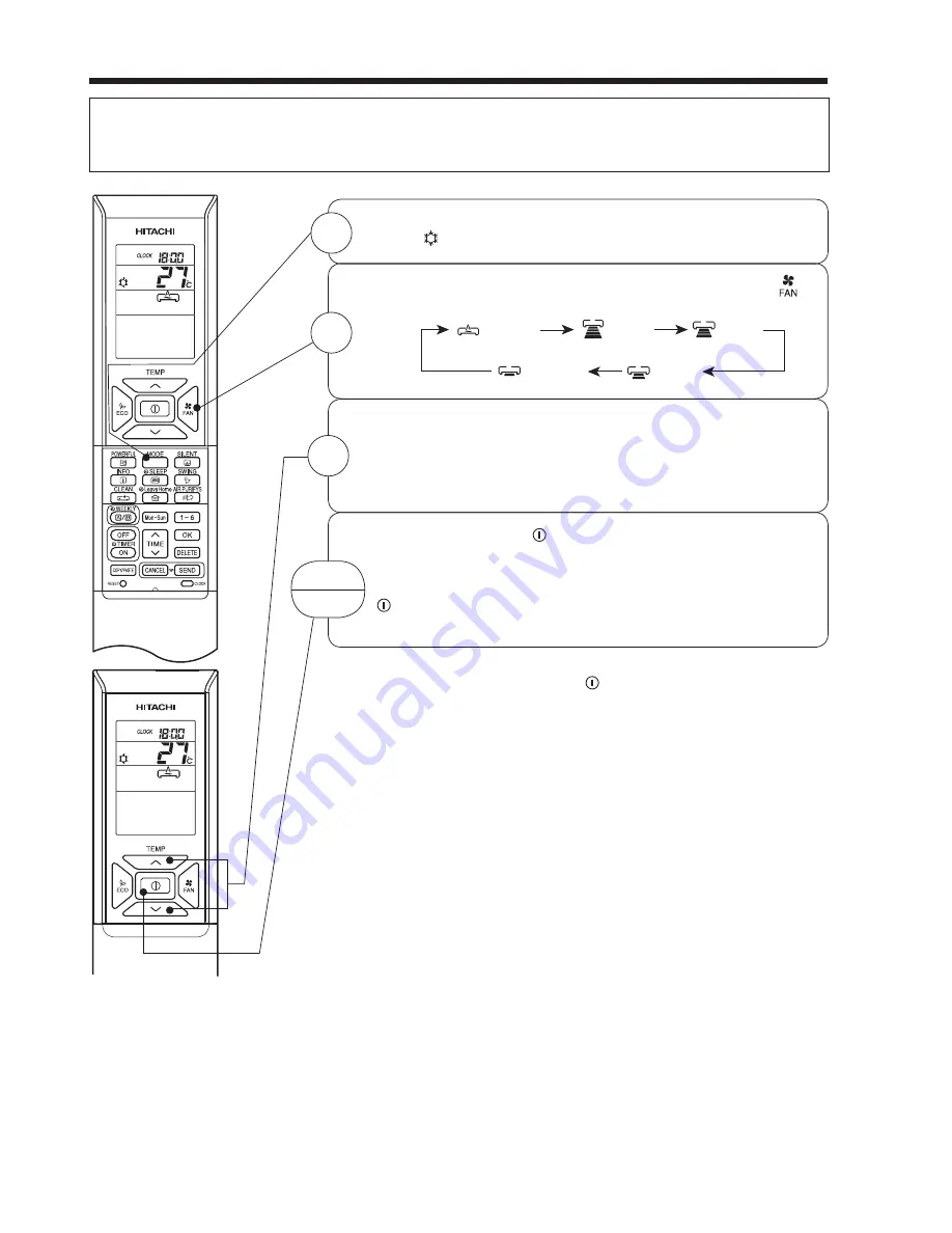 Hitachi RAC-50WXA Operation Manual Download Page 94