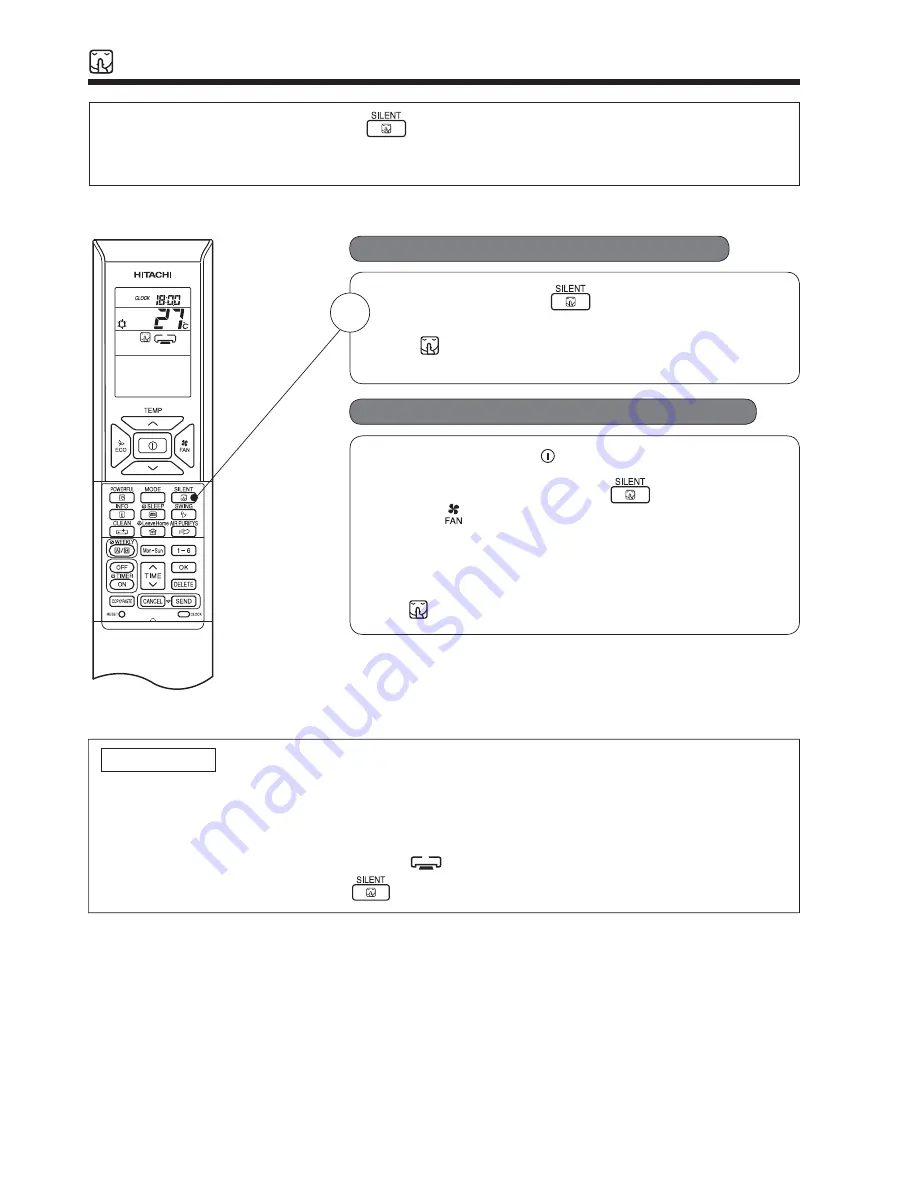 Hitachi RAC-50WXA Operation Manual Download Page 98