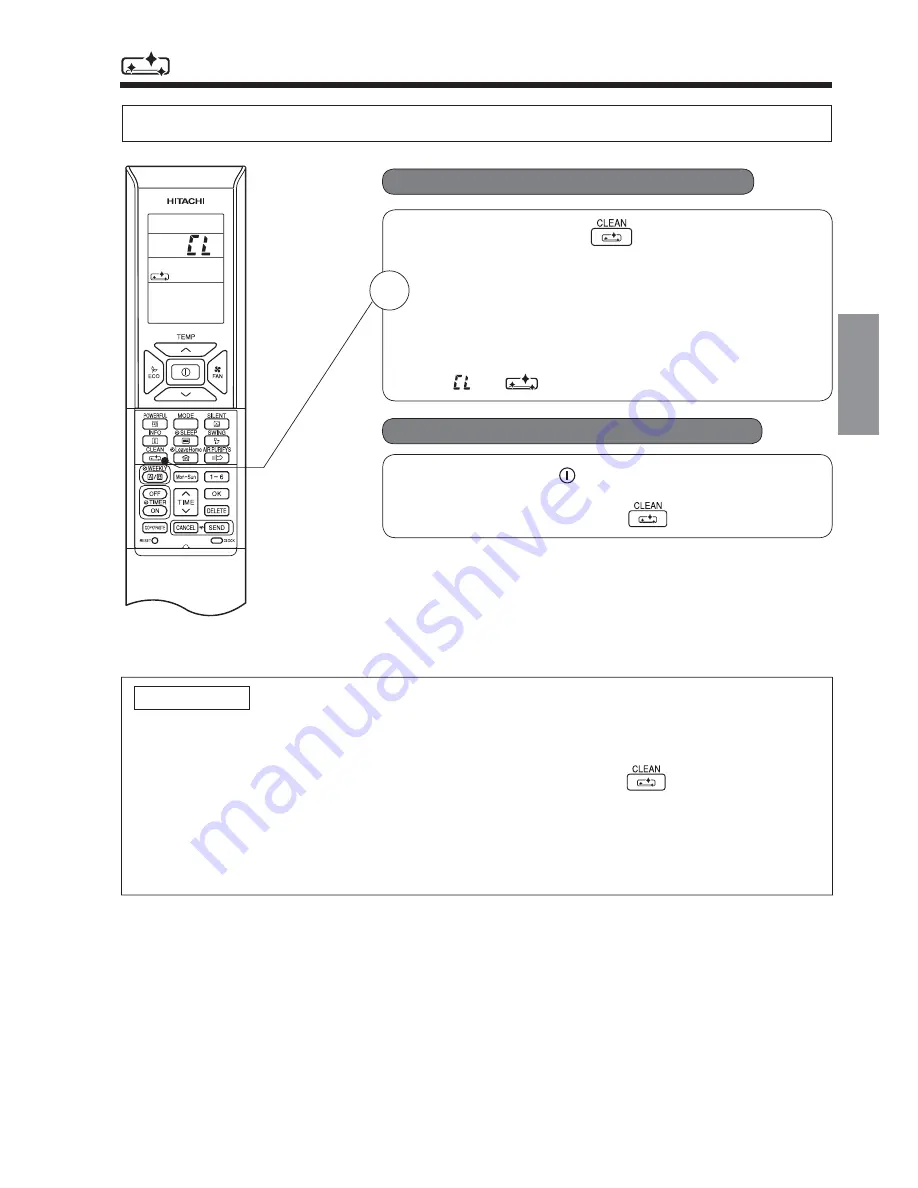 Hitachi RAC-50WXA Operation Manual Download Page 101