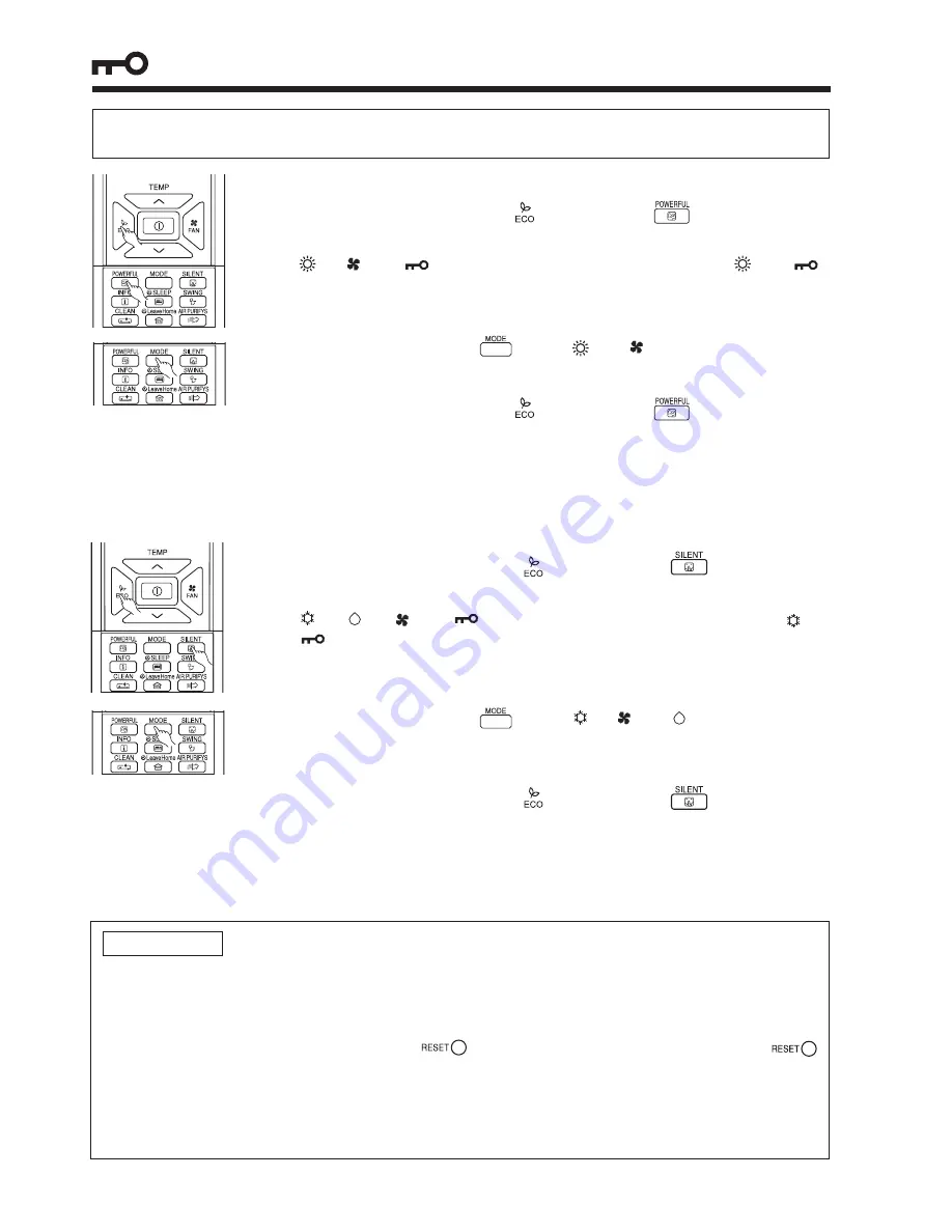 Hitachi RAC-50WXA Operation Manual Download Page 112