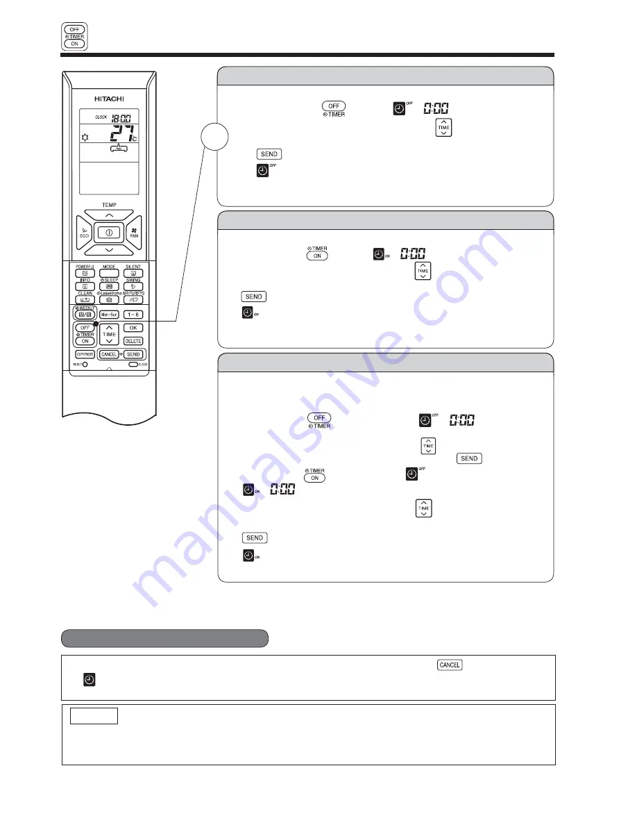 Hitachi RAC-50WXA Operation Manual Download Page 142