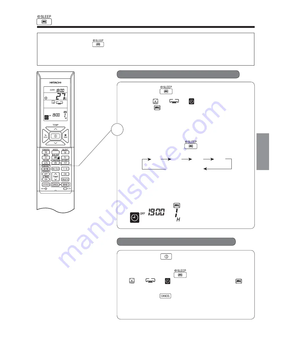 Hitachi RAC-50WXA Operation Manual Download Page 143