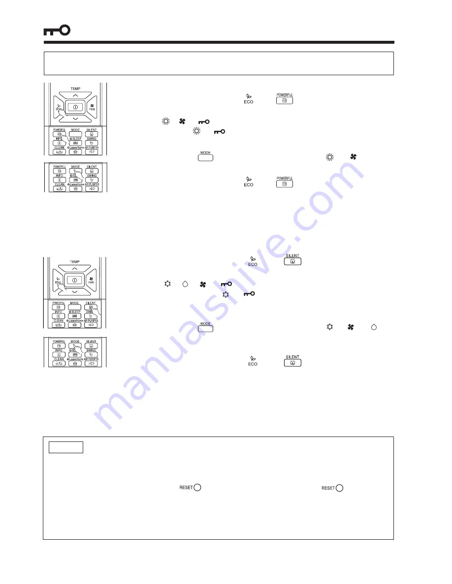 Hitachi RAC-50WXA Operation Manual Download Page 152