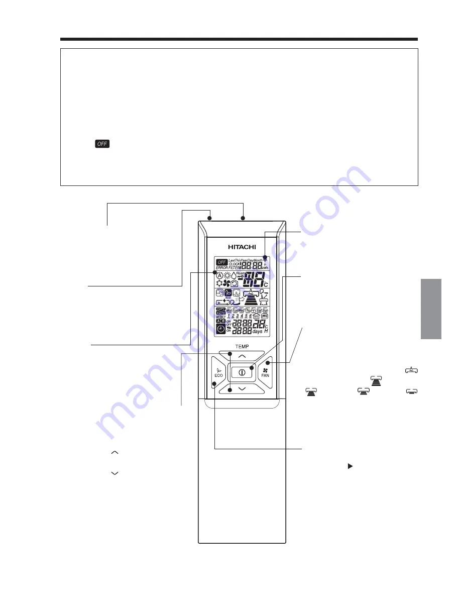 Hitachi RAC-50WXA Operation Manual Download Page 169