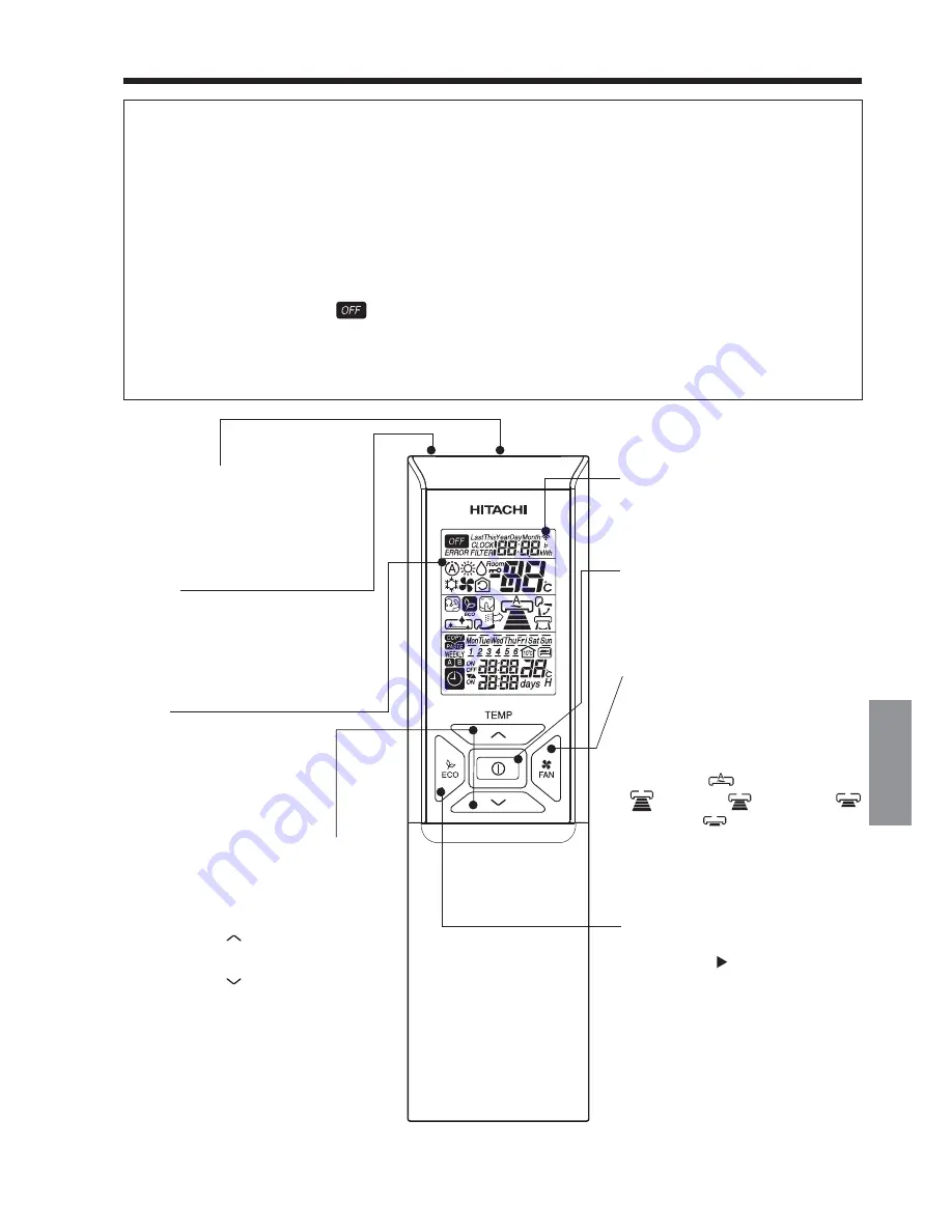 Hitachi RAC-50WXA Operation Manual Download Page 209