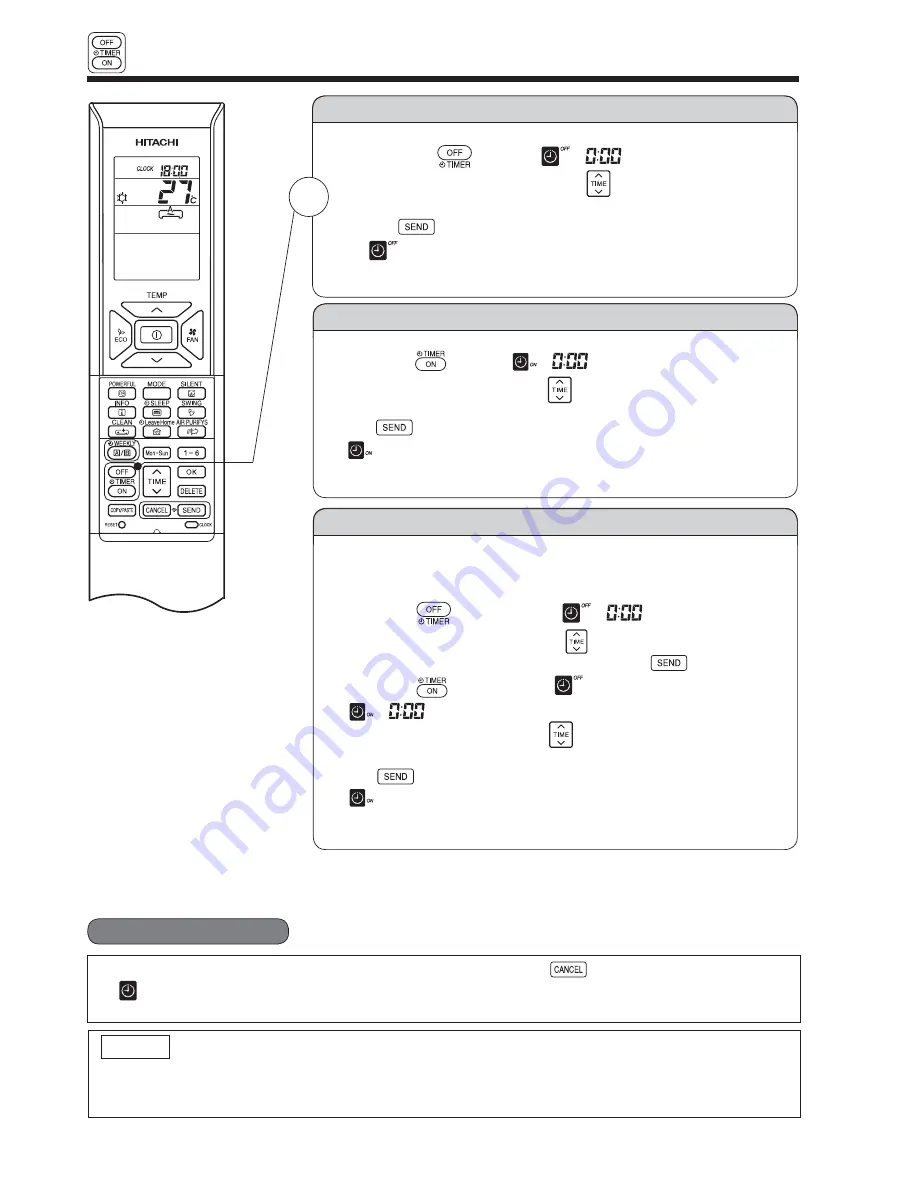 Hitachi RAC-50WXA Operation Manual Download Page 222