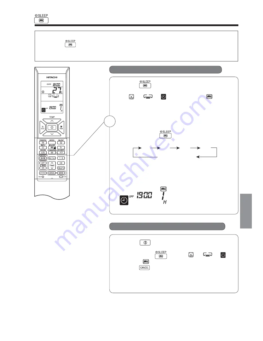 Hitachi RAC-50WXA Operation Manual Download Page 223