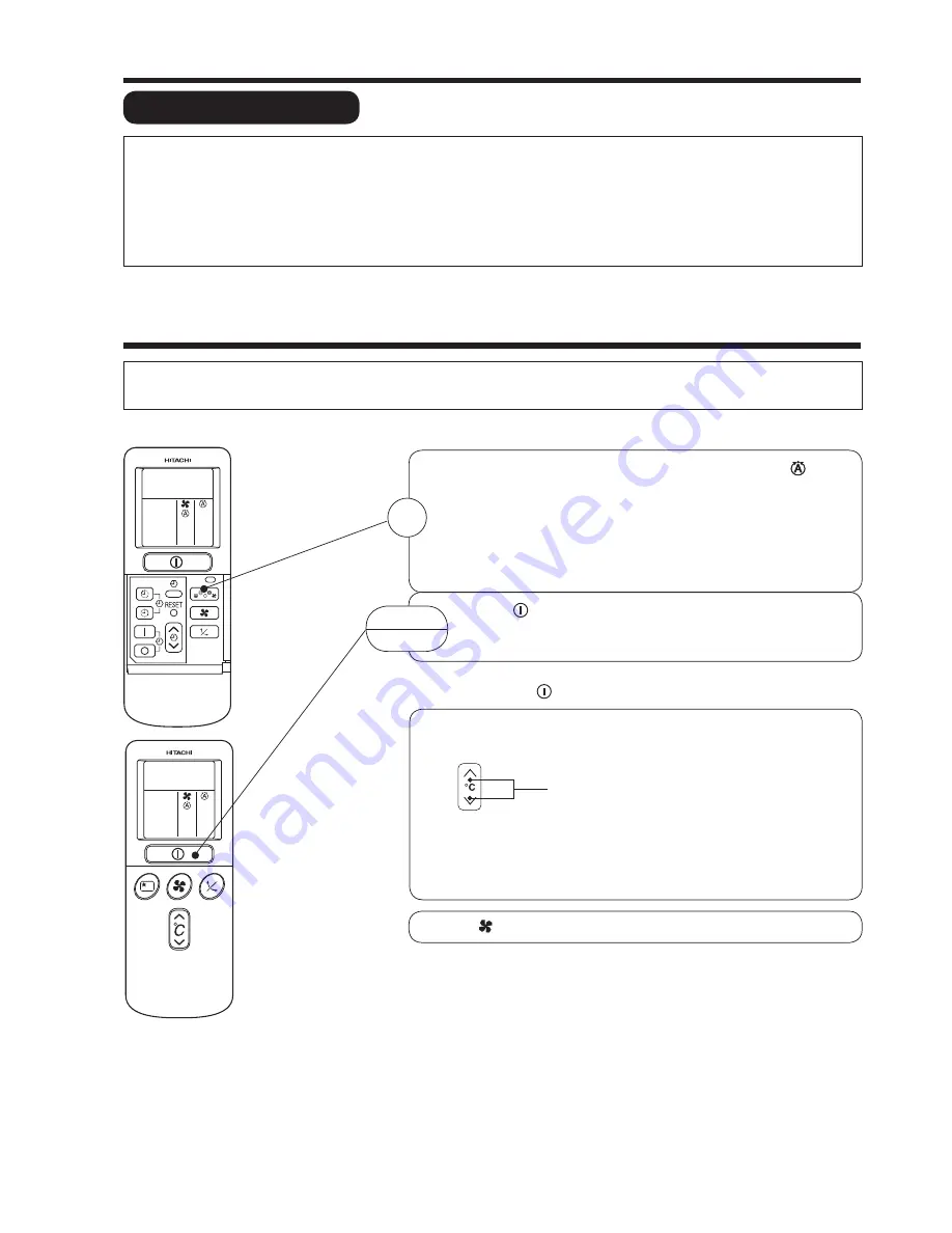 Hitachi RAC-50YHA3 Instruction Manual Download Page 7