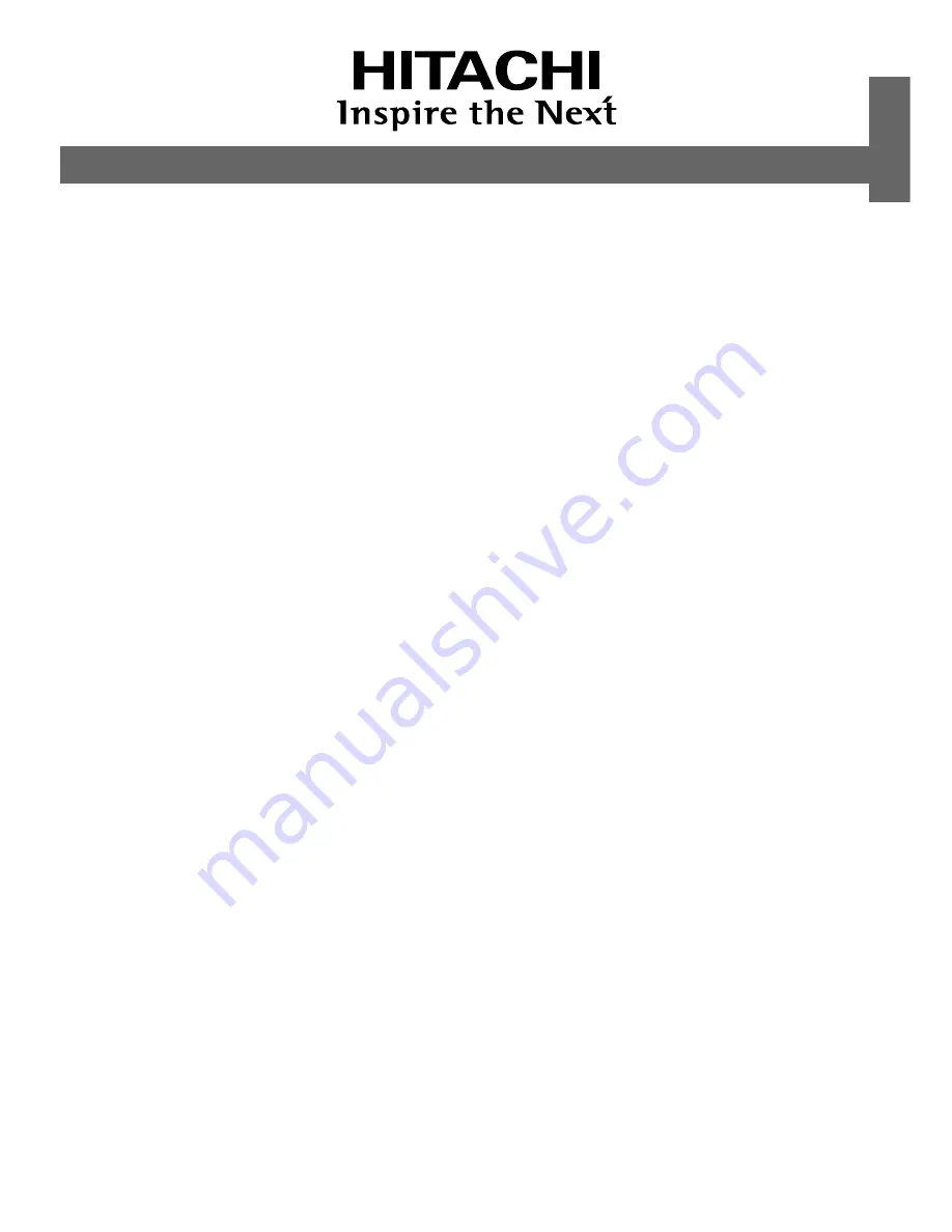 Hitachi RAC-60YH7 Instruction Manual Download Page 5