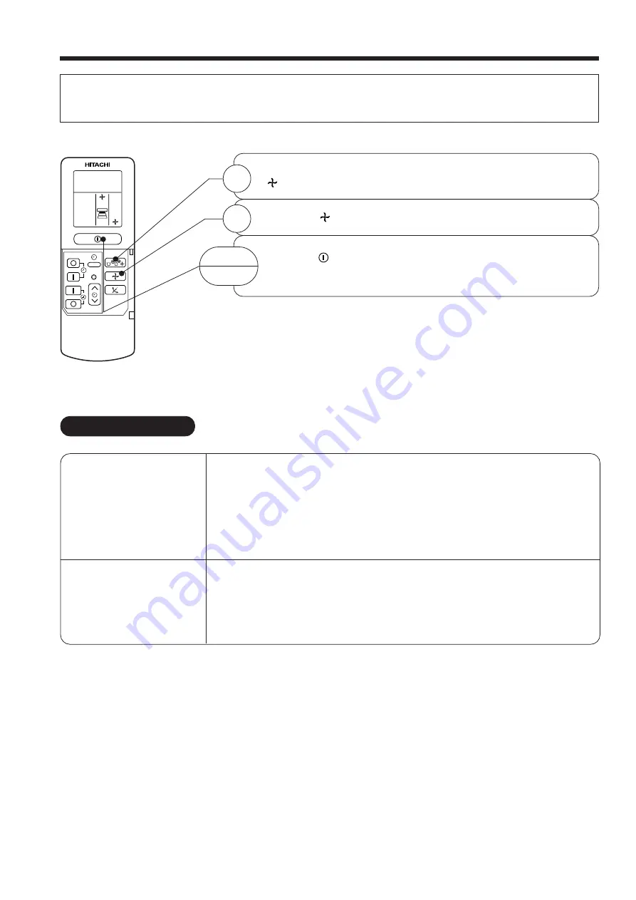 Hitachi RAC-63CHA3F Instruction Manual Download Page 11