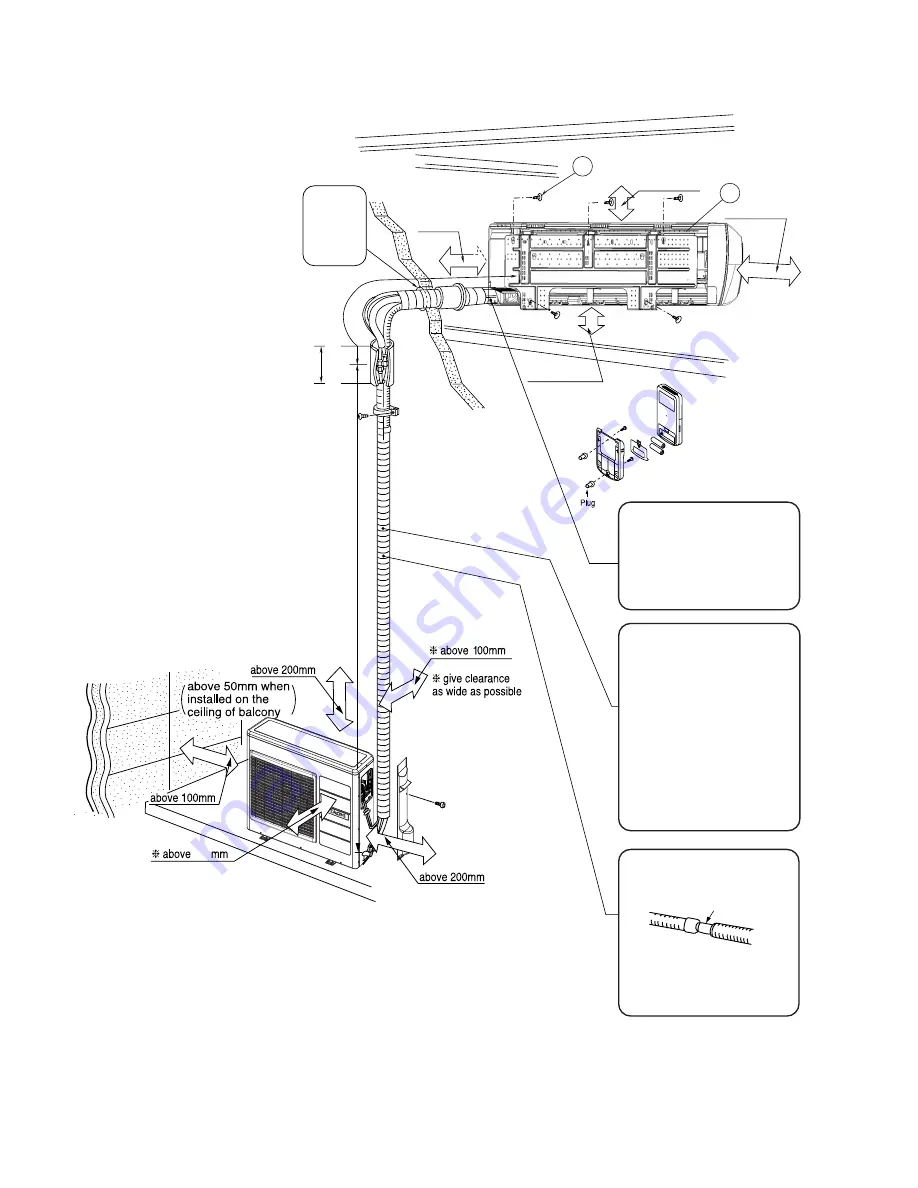 Hitachi RAC-70YH7 Скачать руководство пользователя страница 7