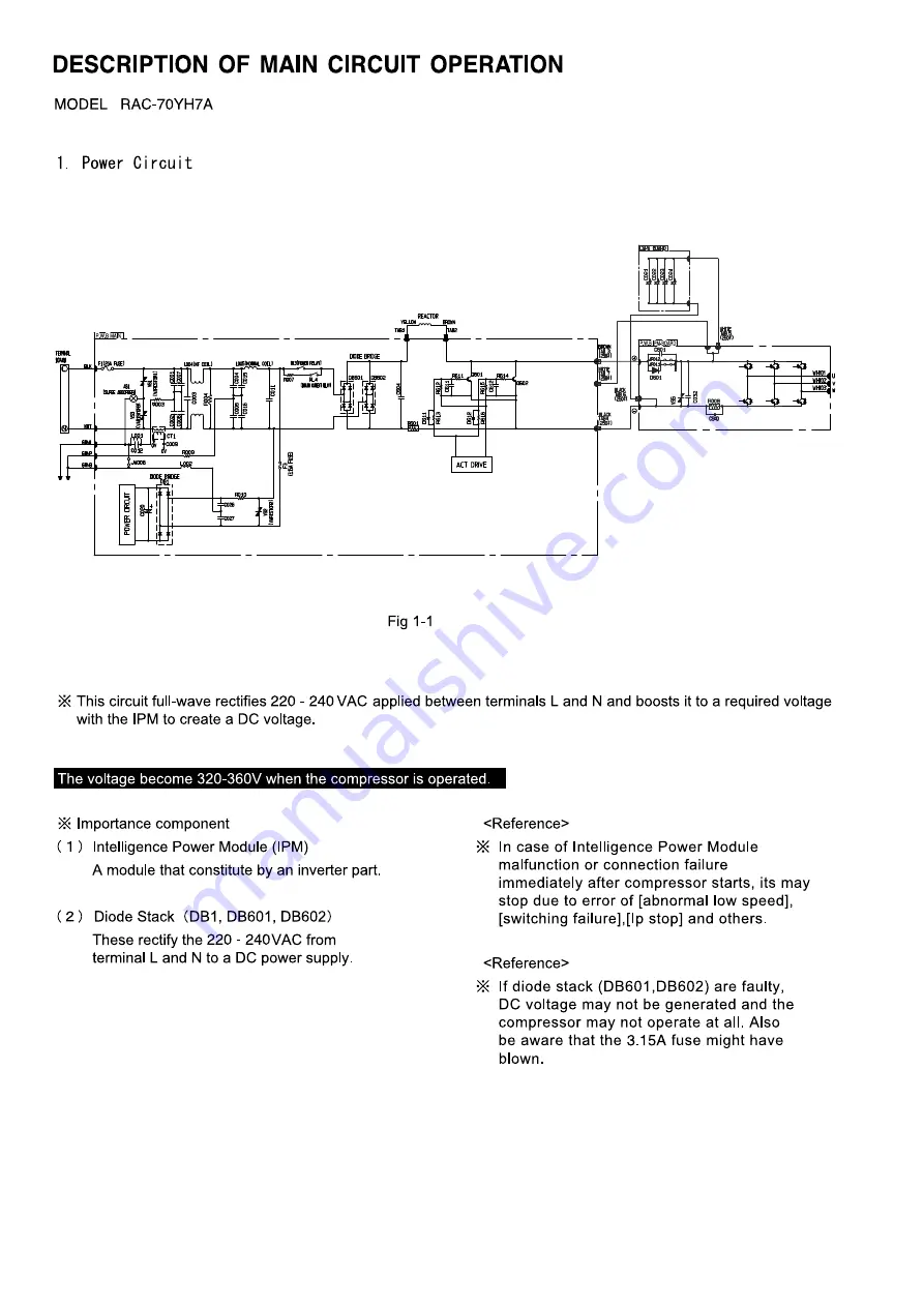 Hitachi RAC-70YH7A Service Manual Download Page 56