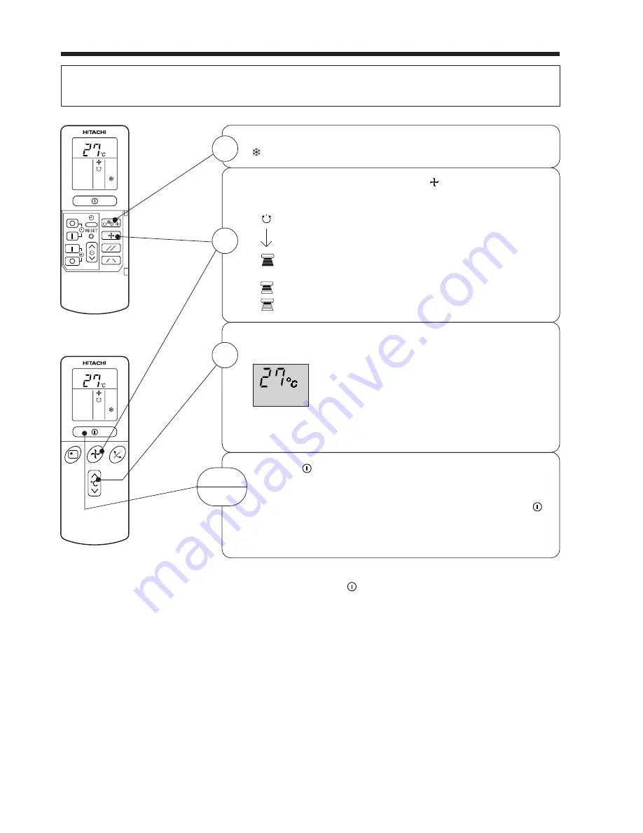 Hitachi RAC-80YHA Instruction Manual Download Page 10