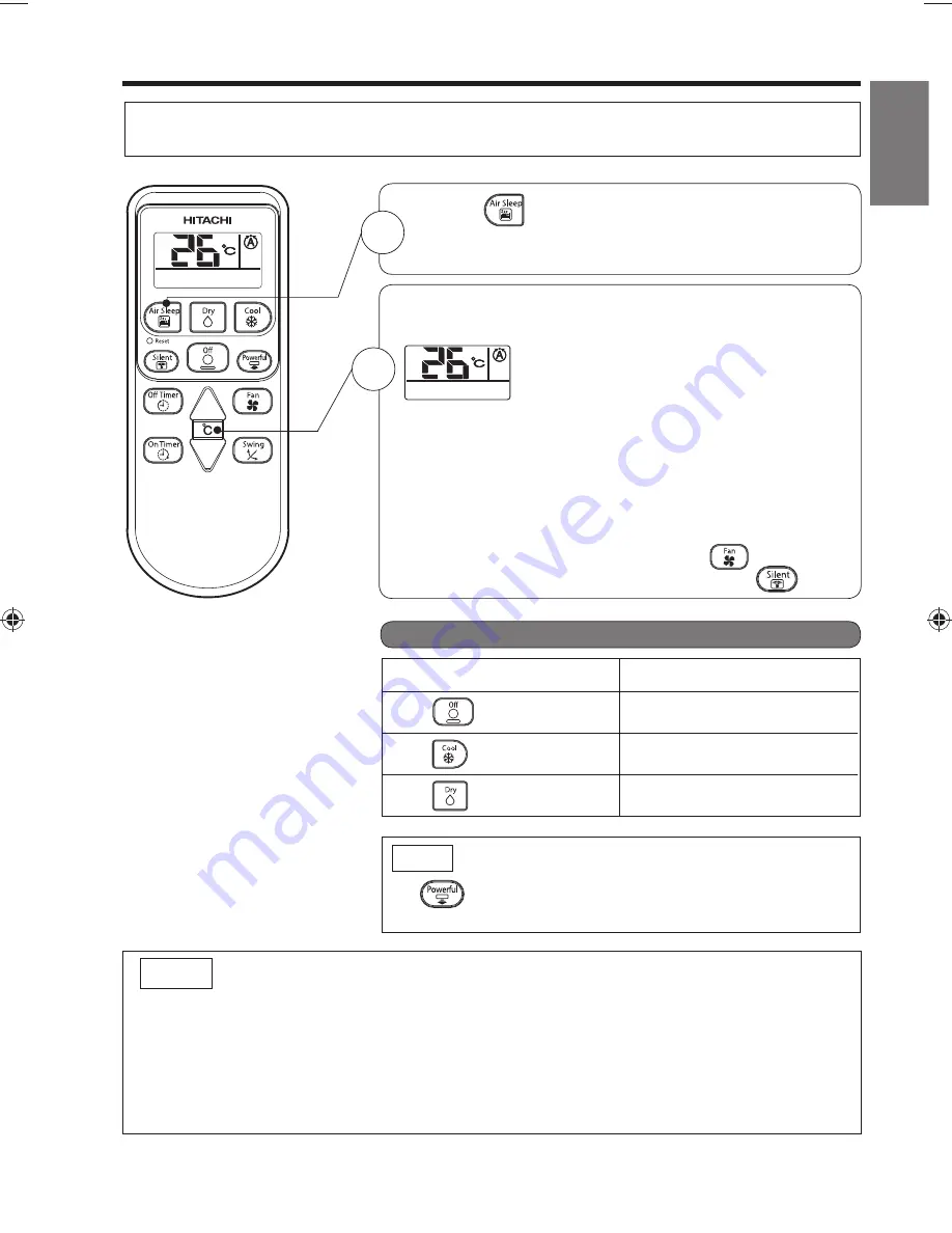 Hitachi RAC-DX10CET Скачать руководство пользователя страница 9