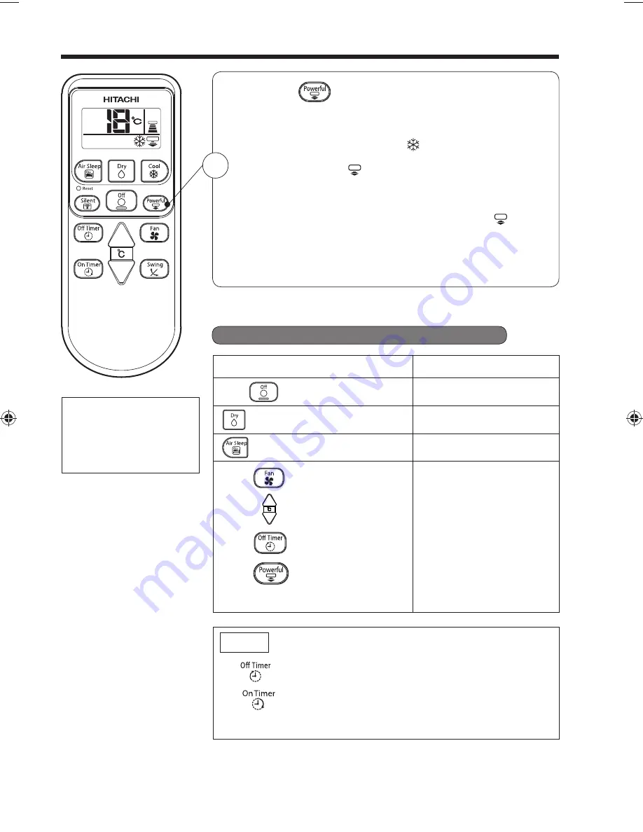 Hitachi RAC-DX10CET Instruction Manual Download Page 12