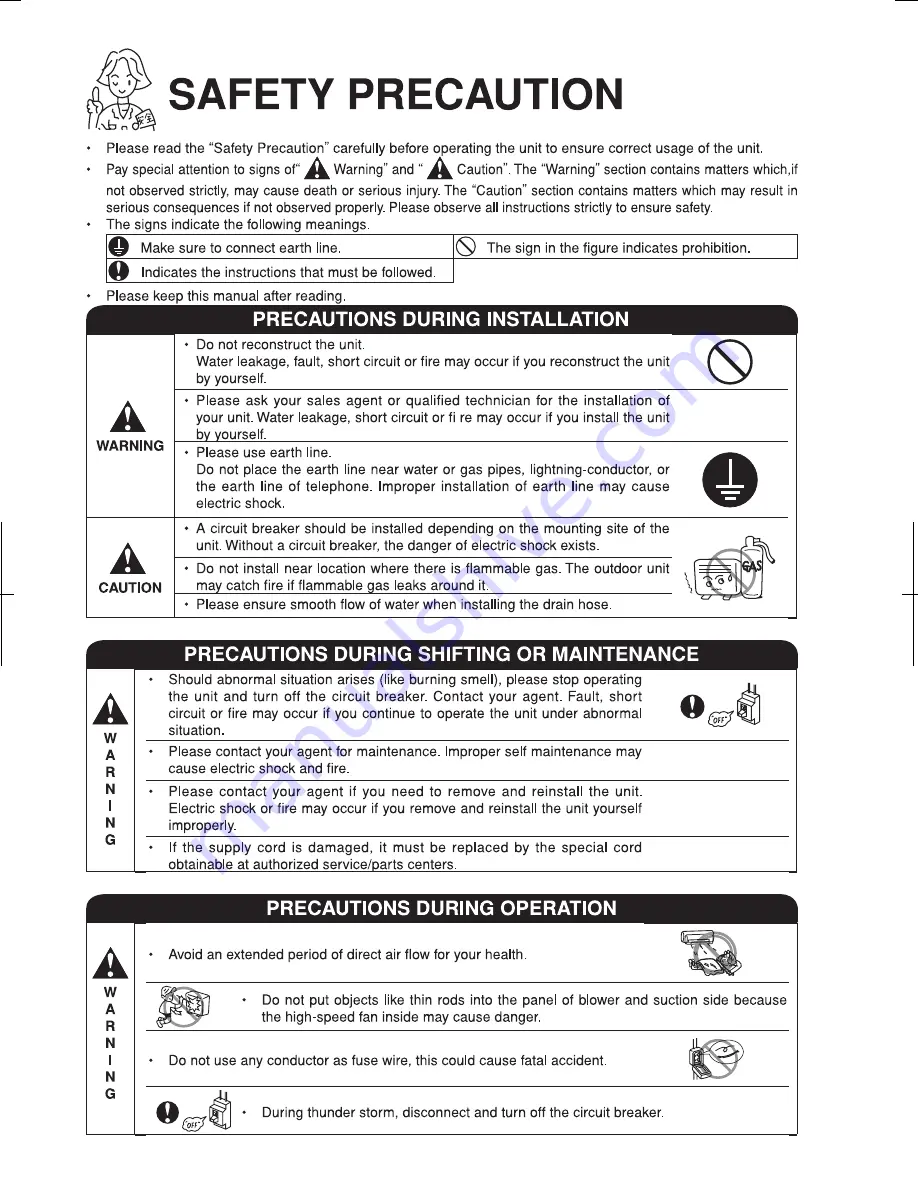 Hitachi RAC-DX10HDK Instruction Manual Download Page 2