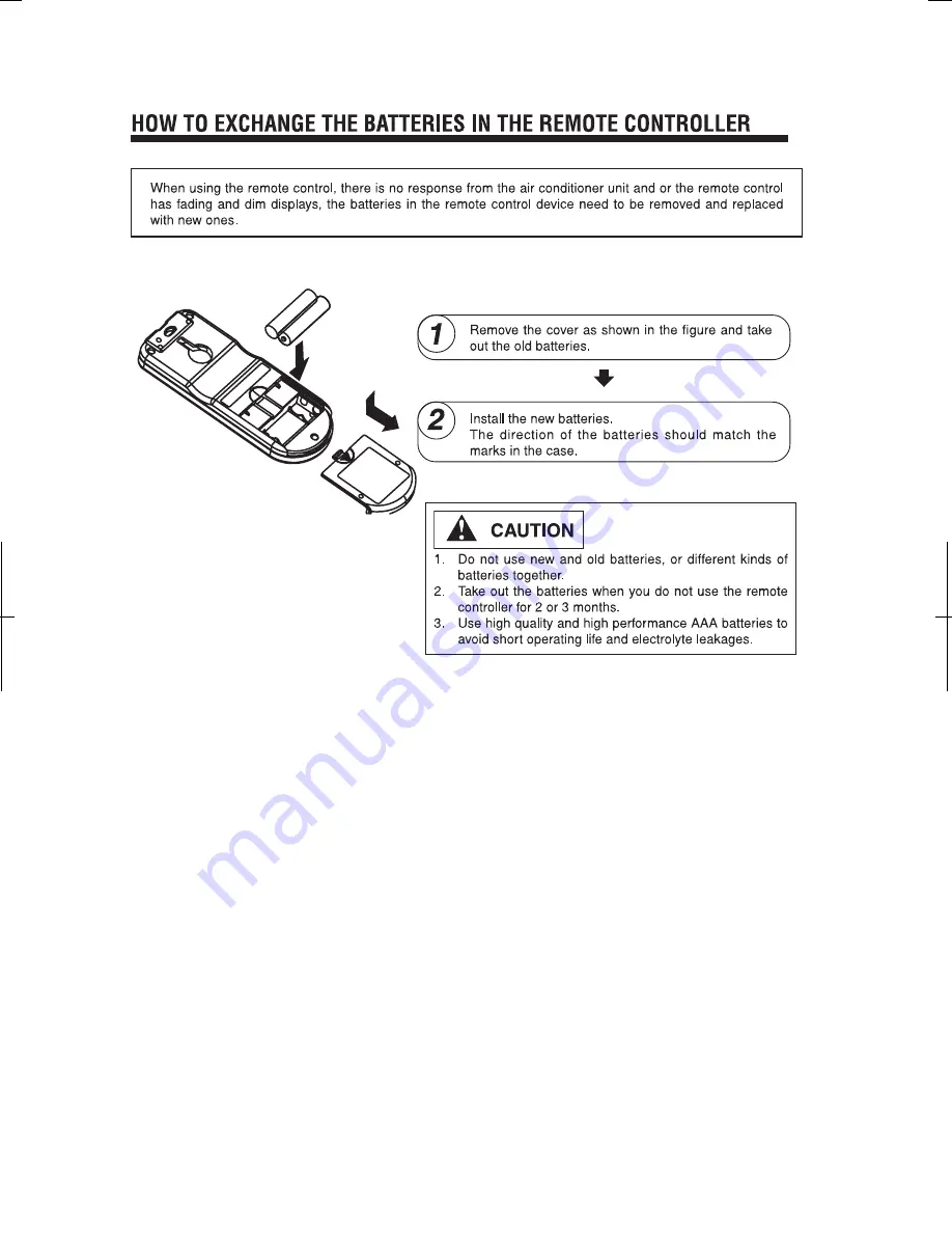 Hitachi RAC-DX10HDK Instruction Manual Download Page 10