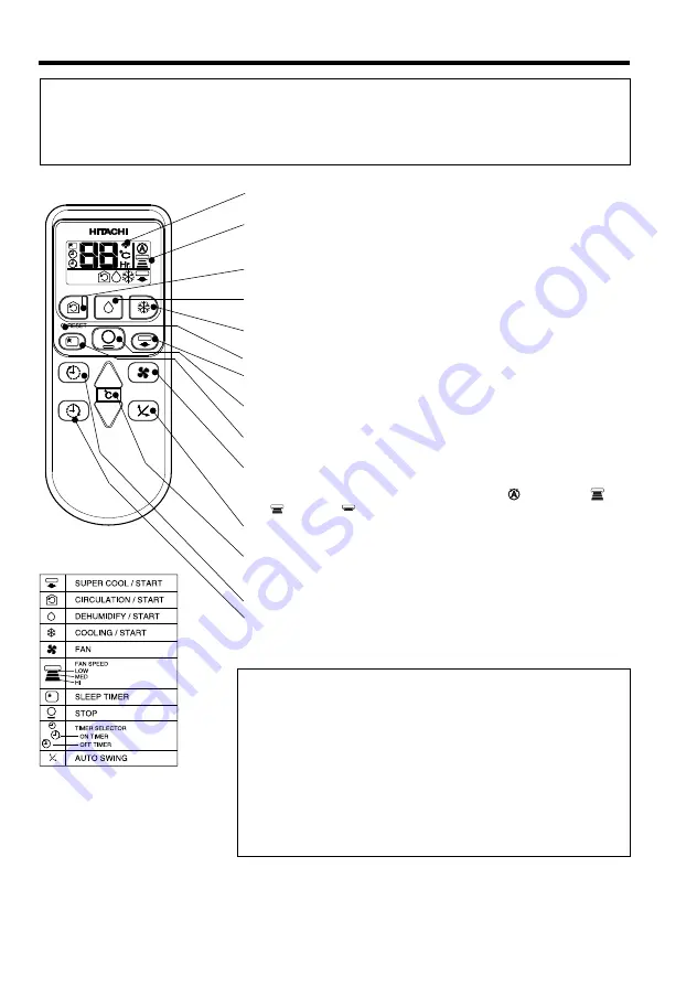 Hitachi RAC-ME09HX1 Instruction Manual Download Page 6