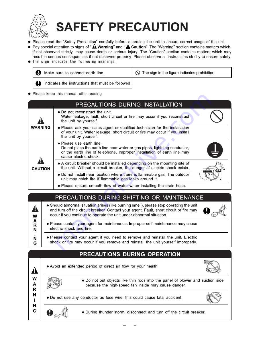 Hitachi RAC-ME10HA Instruction Manual Download Page 2