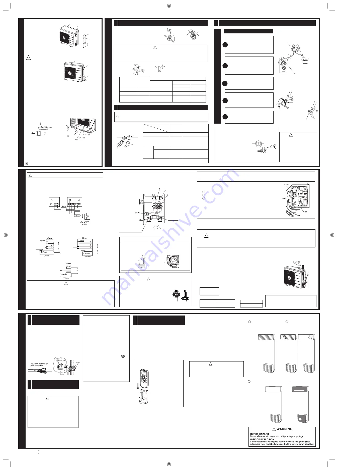 Hitachi RAC-PH30HLT Installation Manual Download Page 2