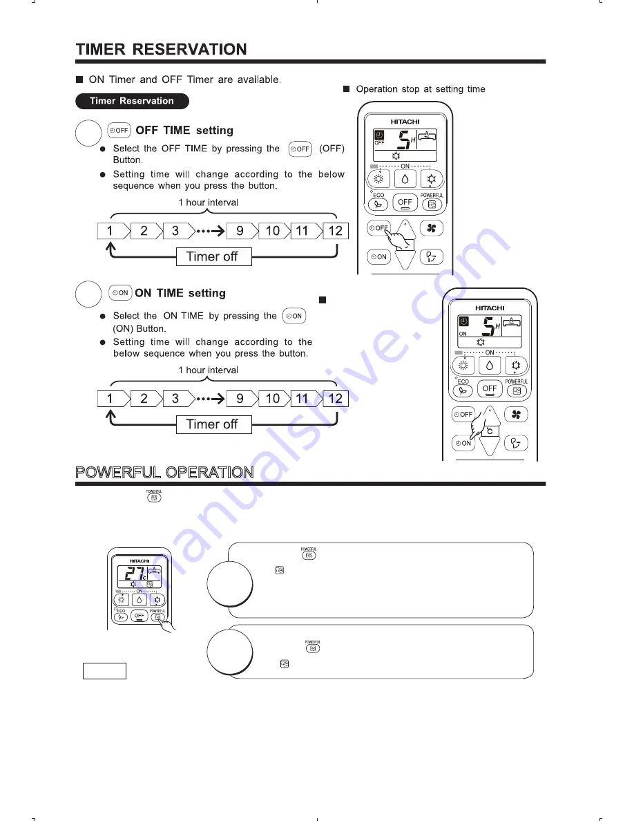 Hitachi RAC-S10HA Instruction Manual Download Page 8