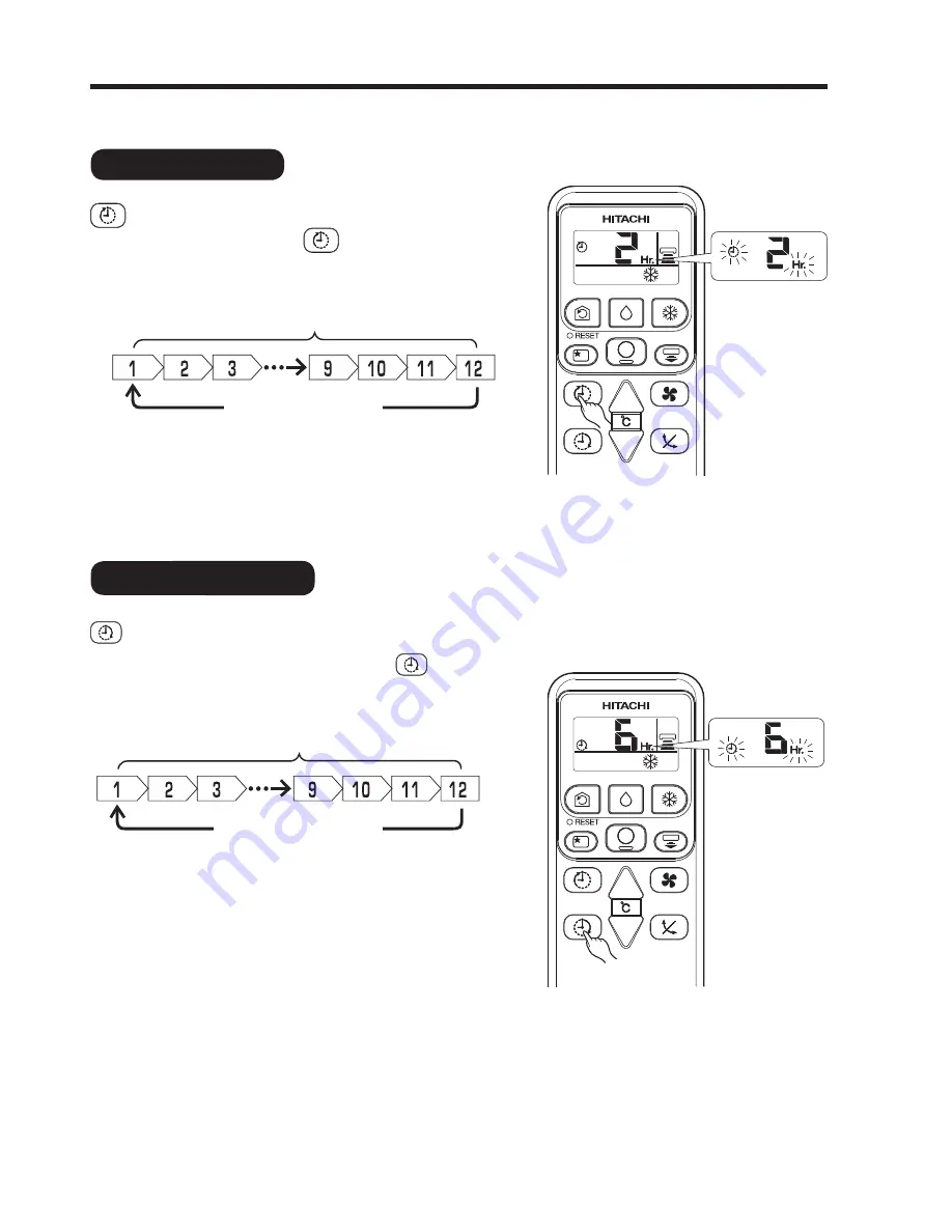 Hitachi RAC-S13CBT Instruction Manual Download Page 34