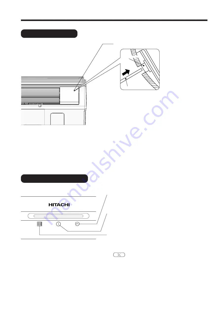 Hitachi RAC-S18CE Скачать руководство пользователя страница 5