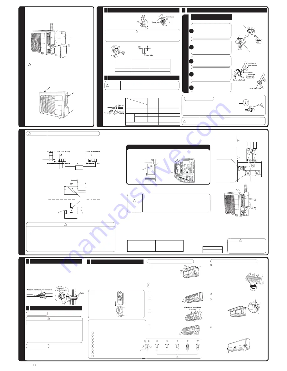 Hitachi RAC-S18CPA Installation Manual Download Page 2