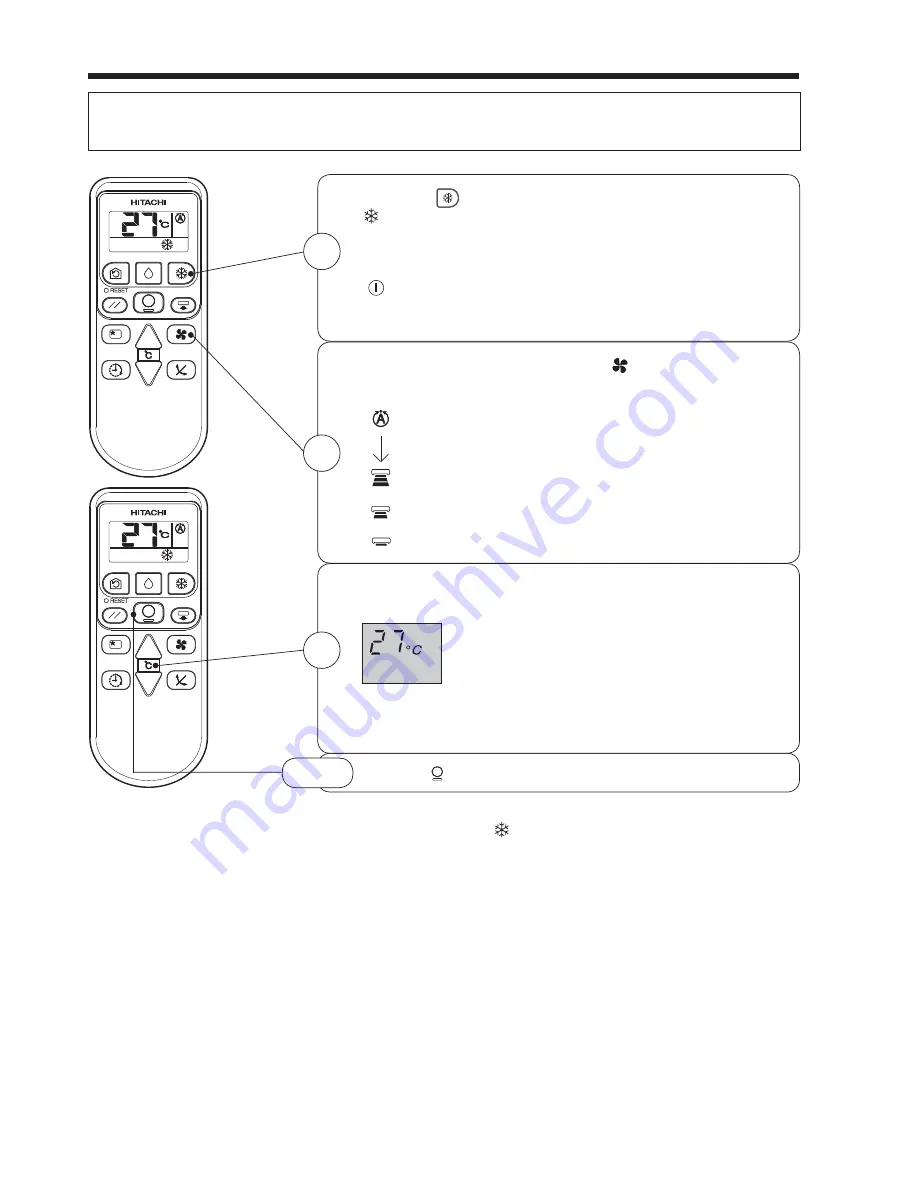 Hitachi RAC-S18CPA Instruction Manual Download Page 8