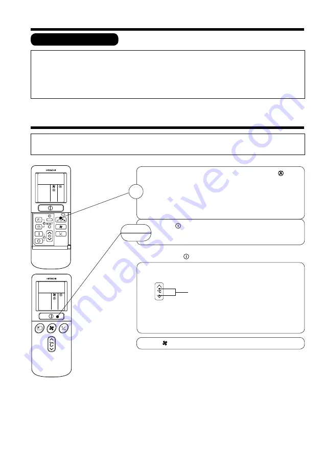 Hitachi RAC-S18H2AA User Manual Download Page 7