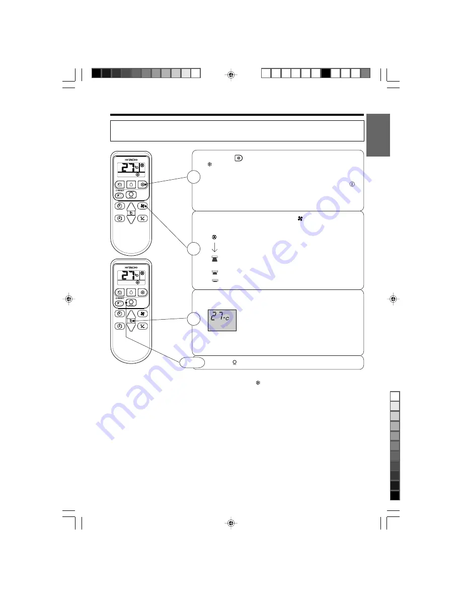 Hitachi RAC-S24CPX Instruction Manual Download Page 7