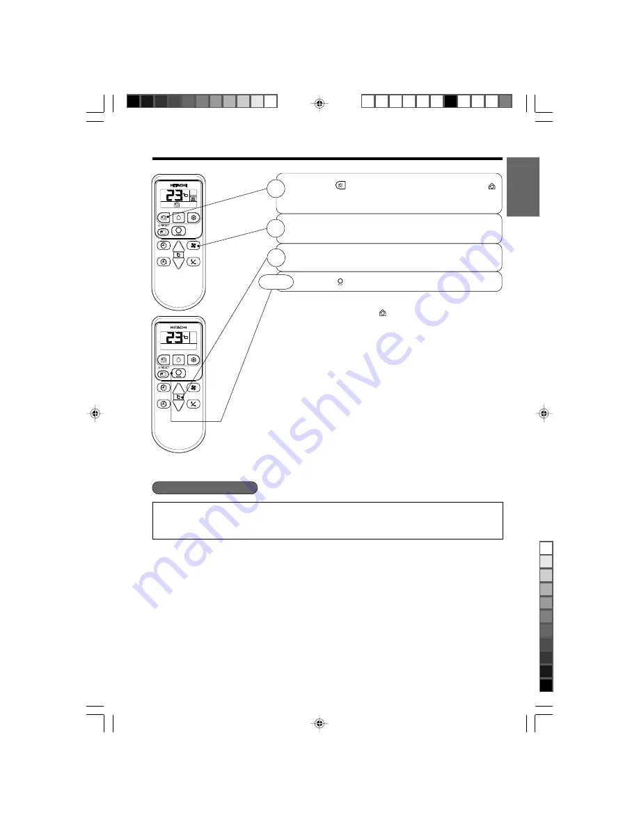 Hitachi RAC-S24CPX Instruction Manual Download Page 9