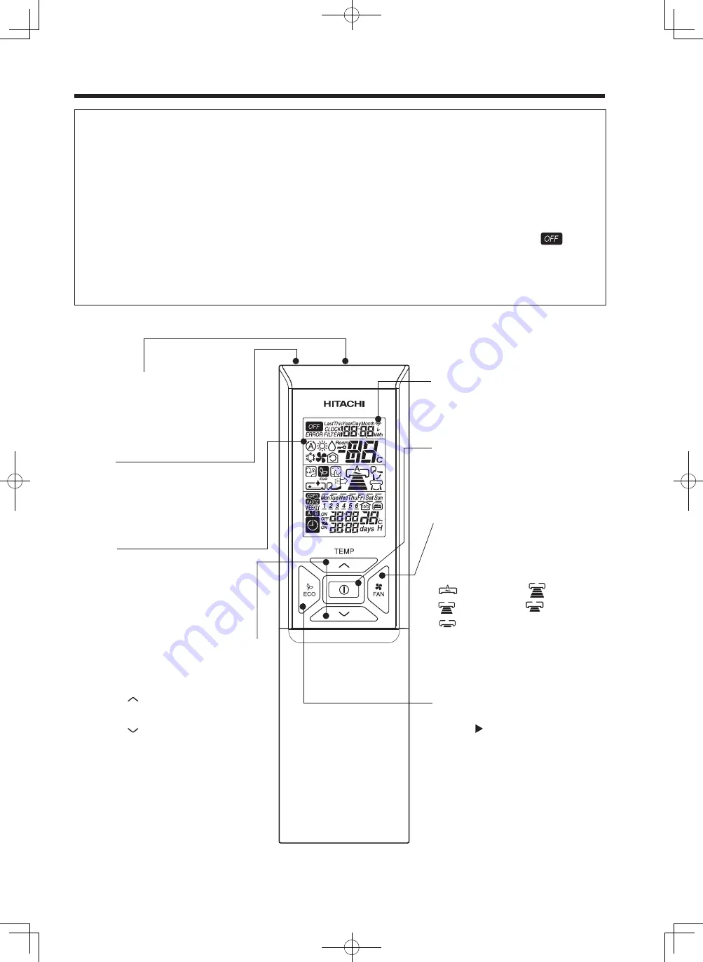 Hitachi RAC-S25YHA Manual Download Page 8