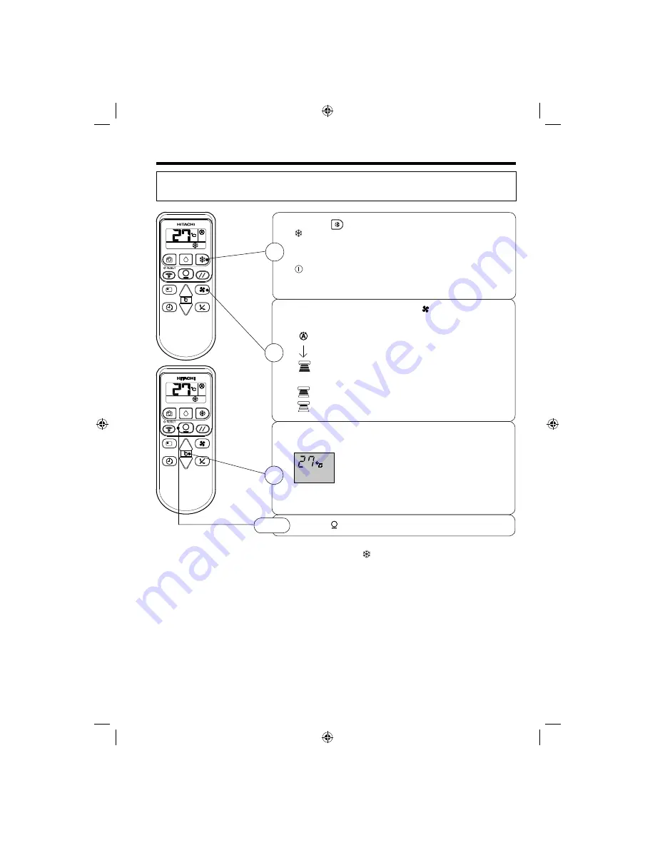 Hitachi RAC-S30CPZ(EG) Instruction Manual Download Page 7