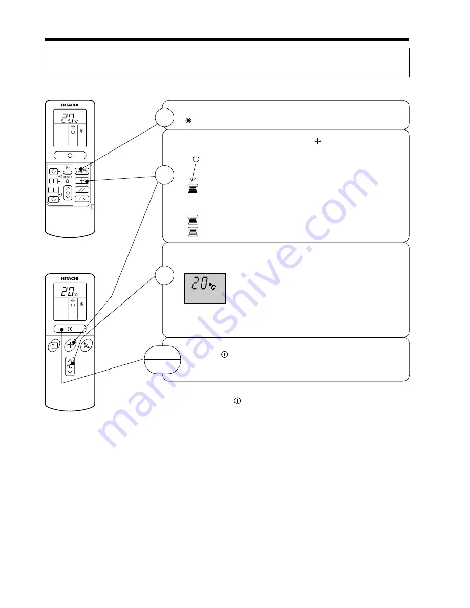 Hitachi RAC-S33H2 User Instructions Download Page 8