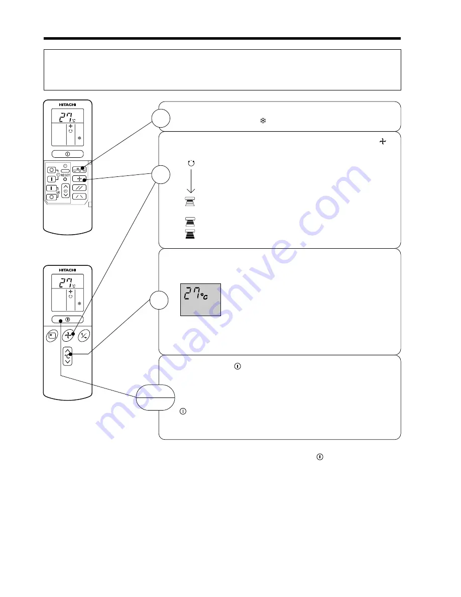 Hitachi RAC-S33H2 User Instructions Download Page 36