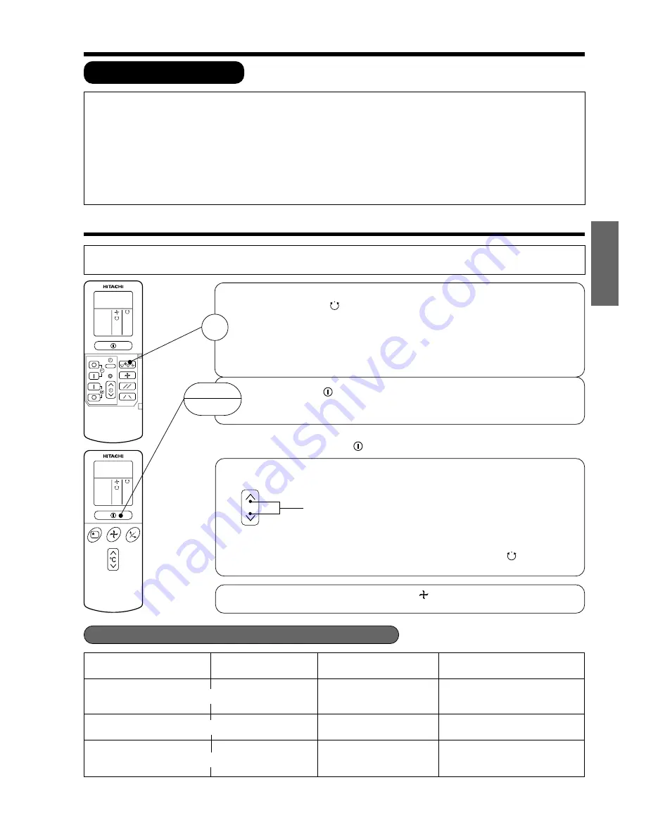 Hitachi RAC-S33H2 User Instructions Download Page 59