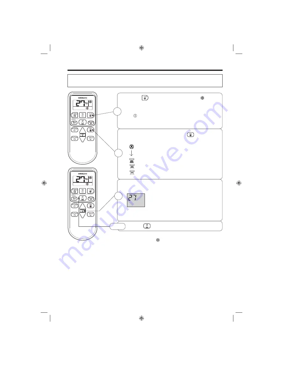 Hitachi RAC-V10CDT Скачать руководство пользователя страница 7