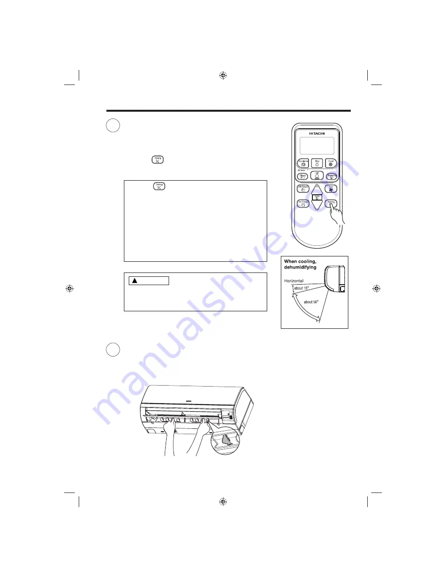 Hitachi RAC-V10CDT Скачать руководство пользователя страница 13