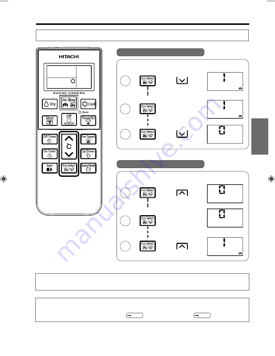 Hitachi RAC-VX10CF Operation Manual Download Page 83