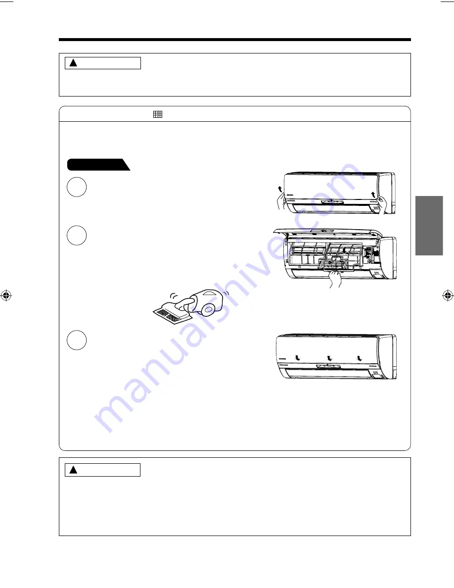 Hitachi RAC-VX10CF Operation Manual Download Page 97