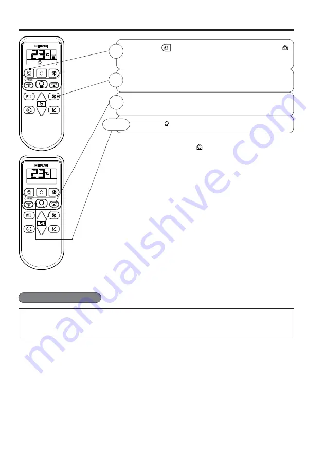 Hitachi RAC-X10CZ Instruction Manual Download Page 10