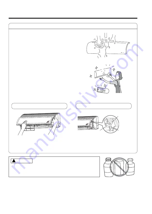 Hitachi RAC-X10CZ Instruction Manual Download Page 20