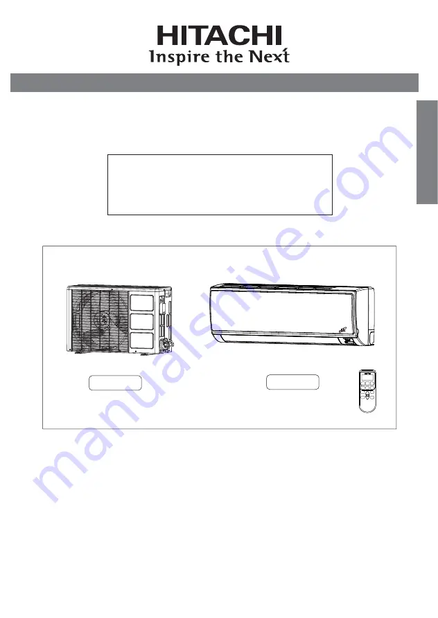 Hitachi RAC-X10CZ Instruction Manual Download Page 25