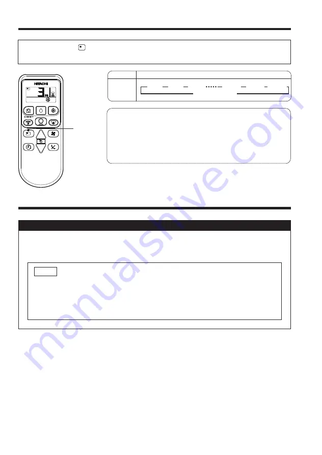 Hitachi RAC-X10CZ Instruction Manual Download Page 36