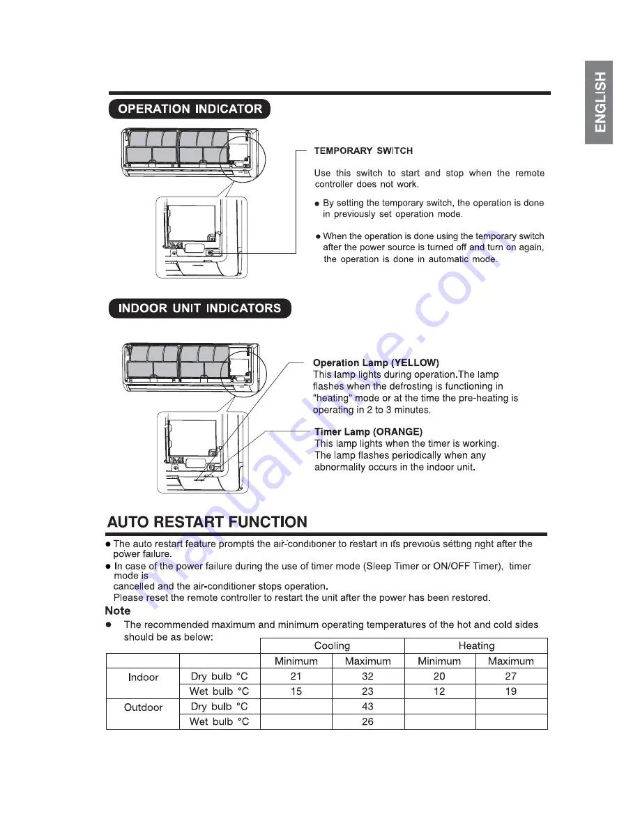 Hitachi RAC-X10HAK Instruction Manual Download Page 5