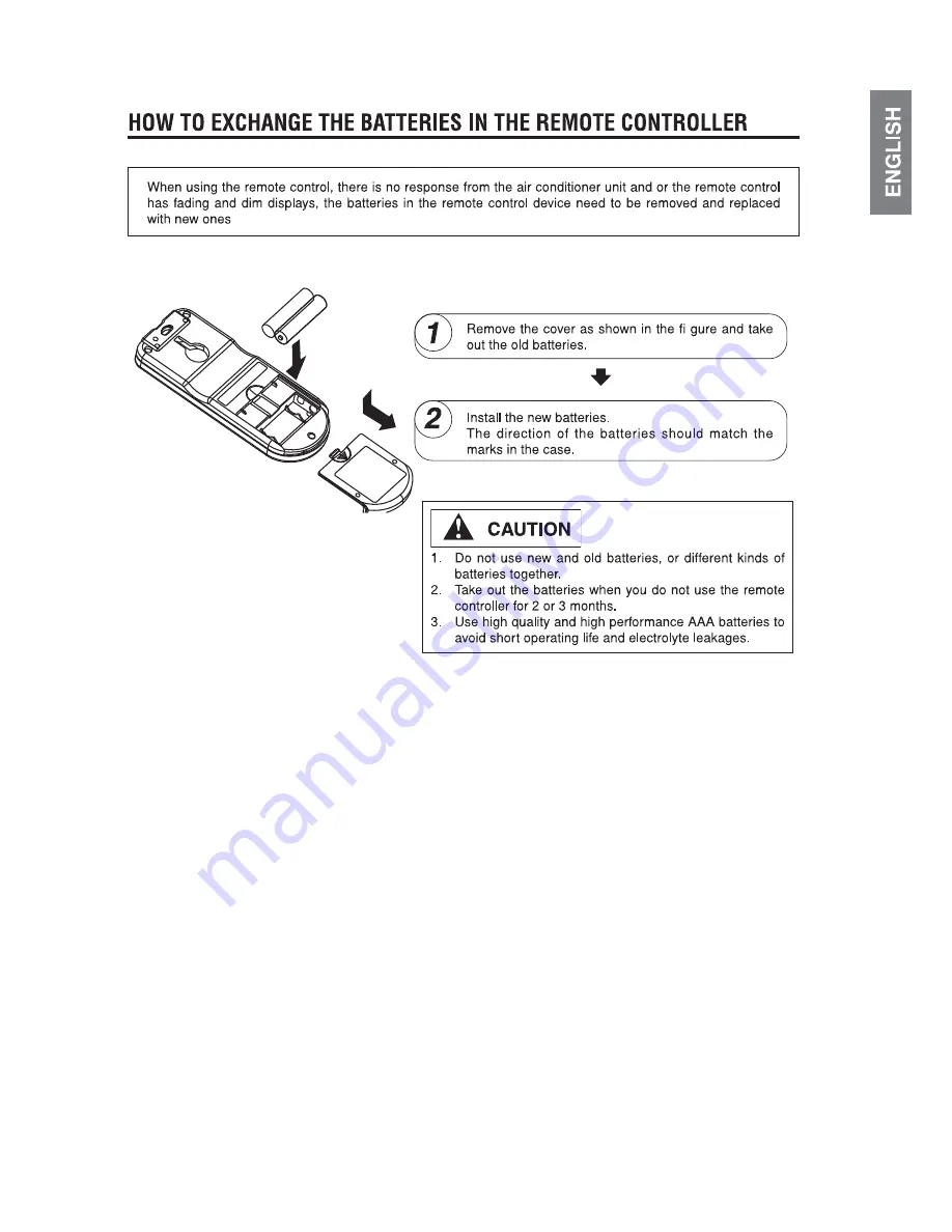 Hitachi RAC-X10HAK Instruction Manual Download Page 11