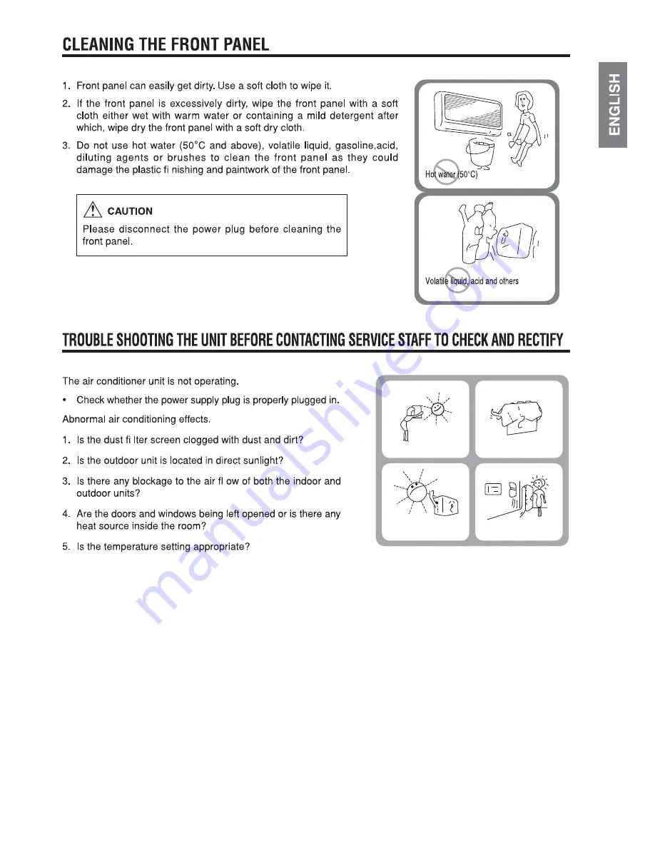 Hitachi RAC-X10HAK Instruction Manual Download Page 15