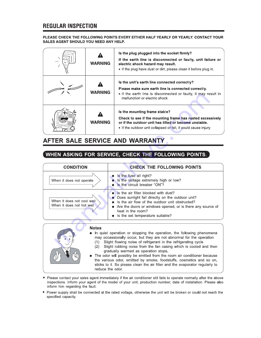 Hitachi RAC-X10HAK Instruction Manual Download Page 16