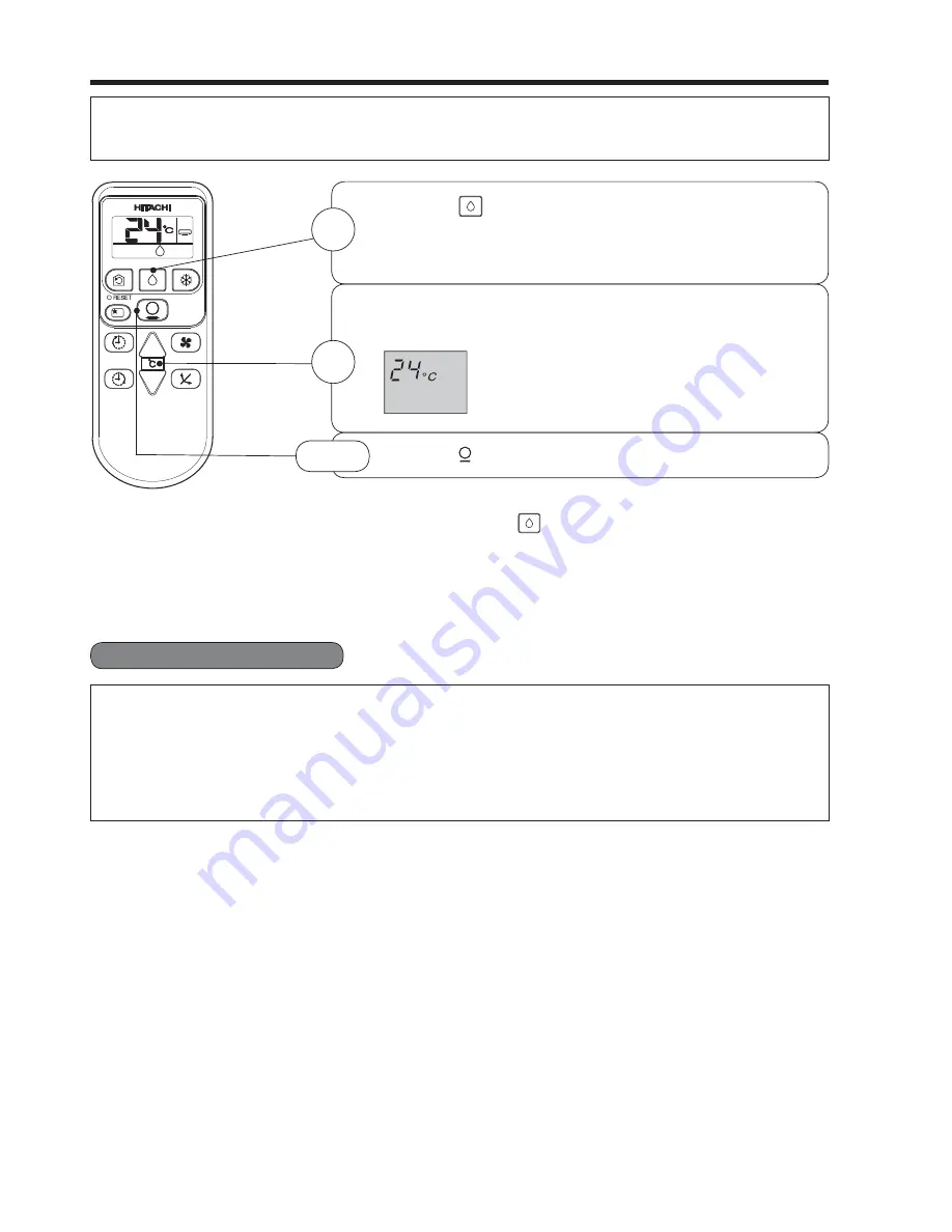 Hitachi RAC-X13CBT Instruction Manual Download Page 8